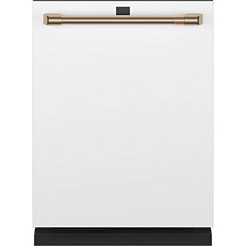 Cafe CDT875P4NW2 Smart Top Control Tall Tub Dishwasher in Matte White with Stainless Steel Tub, Fingerprint Resistant, 39 dBA