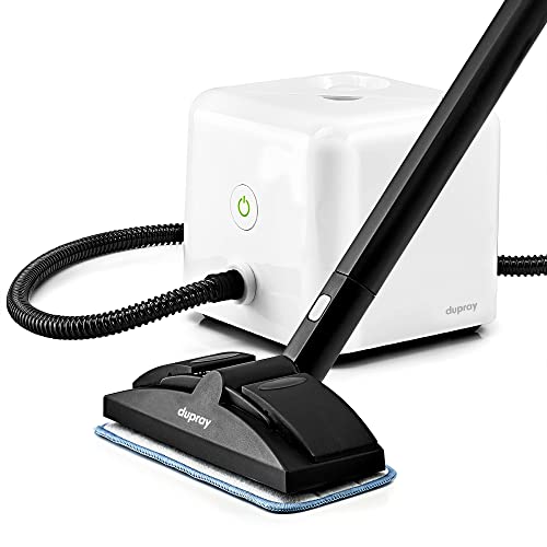 Certified Refurbished Dupray Neat Steam Cleaner Powerful Multipurpose Portable Heavy Duty Steamer for Floors, Cars, Tiles, Grout Cleaning. Chemical Free, Disinfection, Wallpaper Removal for Home Use and More. Kills 99.99%* of Bacteria and Viruses.