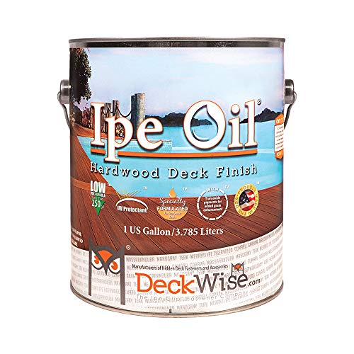 DeckWise Ipe Oil Hardwood Deck Semi-Transparent 250 VOC Natural Finish (1-Gallon)