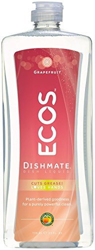 Earth Friendly Products Dishwashing Liquid - 25 oz - Grapefruit