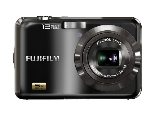 Fujifilm FinePix AX200 12 MP Digital Camera with 5x Wide Angle Optical Zoom and 2.7-Inch LCD (Black)