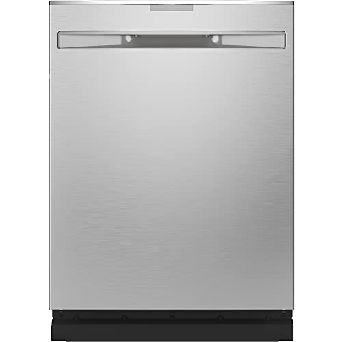 GE Profile PDP715SYNFS 24" Dishwasher with 16 Place Settings Stainless Steel Interior Dry Boost with Fan Assist Bottle Jets Energy Star Certified Third Rack in Stainless Steel