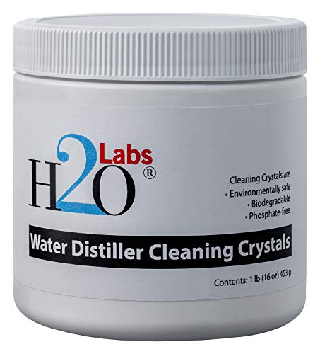 H2oLabs Premium Water Distiller Cleaning Crystals - Product of USA