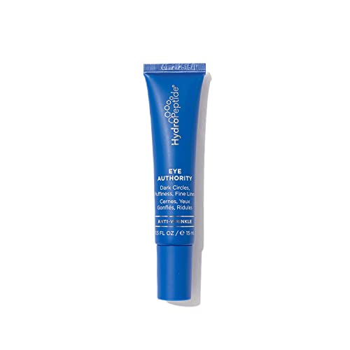 HydroPeptide Eye Authority, Brightens and Helps Restore Radiance to Tired Looking Eyes, 0.5 Ounce (Packaging May Vary)
