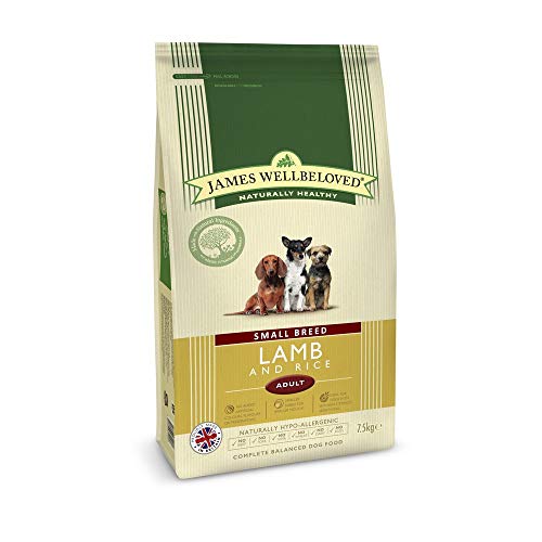 James Wellbeloved Dog Food Lamb and Rice Adult Small Breed (1.5kg)