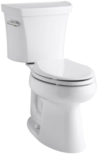 Kohler 3979-0 Highline Comfort Height Two-piece elongated 1.6 gpf chair height toilet