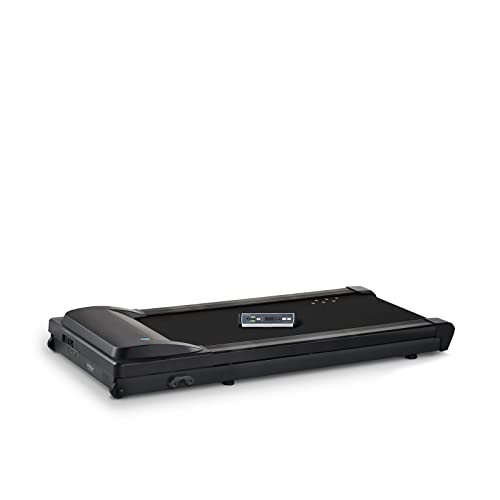 LifeSpan Fitness – TR5000-DT3 Under Desk Walking Pad Treadmill for Home Workout & Office Use, Whisper Quiet Under Table Treadmill, 0.4 to 4.0 mph Portable Treadmill, LED Retro Console