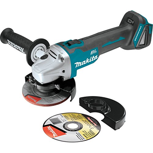 Makita XAG04Z 18V LXT® Lithium-Ion Brushless Cordless 4-1/2” / 5" Cut-Off/Angle Grinder, Tool Only
