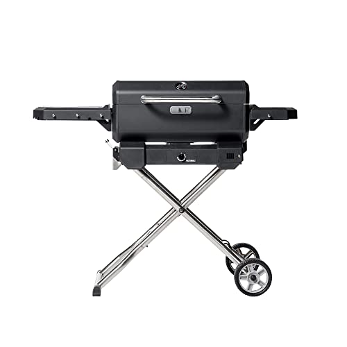 Masterbuilt MB20040722 Portable Charcoal Grill with Cart, Black