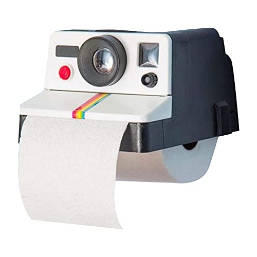 MGBISYI Creative Retro Camera Toilet Paper roll Holder, Suitable for Toilet, Bedroom, Living Room, Dining Room, Toilet Paper Holder in Public Places.