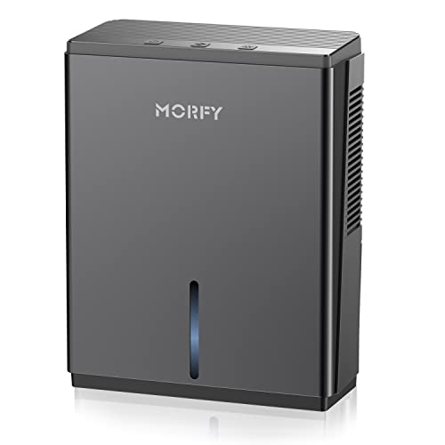 MORFY Dehumidifiers for Home, 6800 Cubic Feet(700sq ft) 85 OZ Small Dehumidifiers for Home with Drain Hose and Auto Shut Off, Portable Quiet Dehumidifier for Bedroom Bathroom RV Laundry Room or Closet