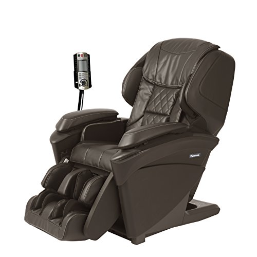 Panasonic MAJ7 Real Pro Ultra Premium 3d Luxury Full Body Heated Massage Recliner Chair, Brown