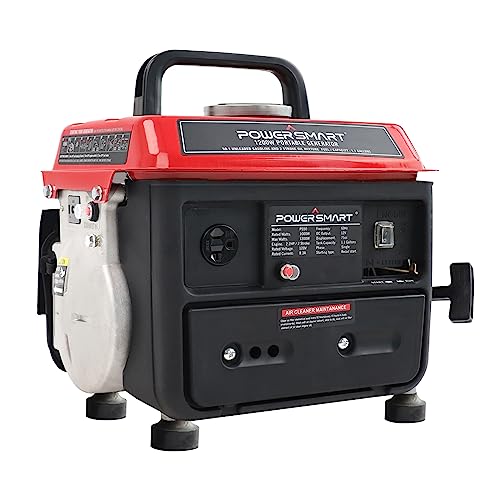 PowerSmart 1200 Watts Gas Powered Portable Generator, Ultralight, EPA & CARB Compliant PS50A