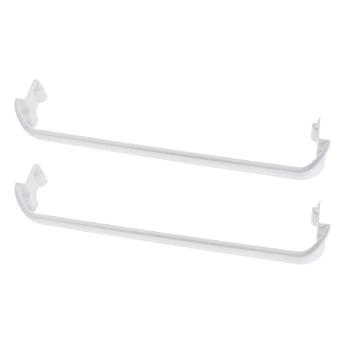 Refrigerator Door Rack Frige Shelf Retailer Bar Replacement Replaces 240534901 AP3214630 948954 PS734935 for Frigidaire for Kenmore for Kelvinator for Westinghouse for Tappan and for Electrolux 2 Pack