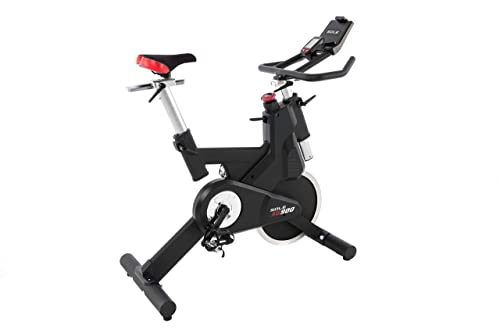 SOLE Fitness SB900 2022 Model Light Upright Indoor Stationary Bike, Home and Gym Exercise Equipment, Smooth and Quiet, Versatile for Any Workout, Bluetooth and USB Compatible