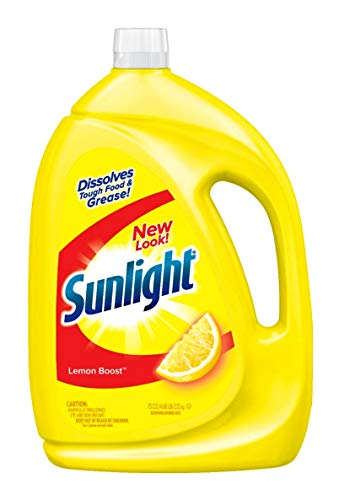 Sunlight Lemon Boost Dishwasher Gel 75oz
