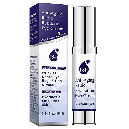 TEREZ & HONOR Anti-Aging Rapid Reduction Eye Cream, Visibly and Instantly Reduces Wrinkles, Under-Eye Bags, Dark Circles in 120 Seconds, Hydrates & Lifts Skin (Rapid Anti-Aging Cream