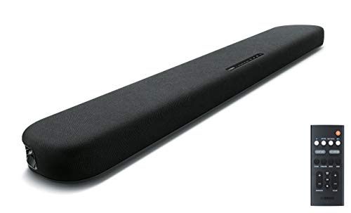 Yamaha Audio SR-B20A Sound Bar with Built-in Subwoofers and Bluetooth, Black