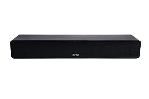 ZVOX AccuVoice AV120 Compact TV Soundbar Speaker with Bluetooth, Black